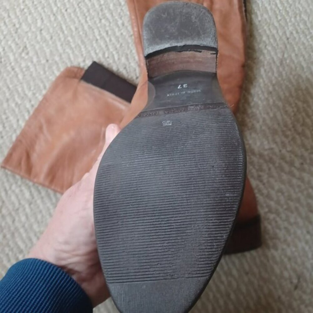 Gomma Italy Leather Boots 37 Davos Style - Picture 2 of 4